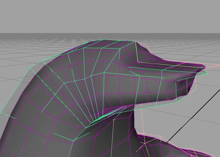Tweak the Head Vertices There is now much