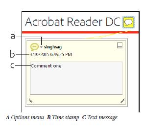 Keep an annotation tool selected You can add multiple comments without reselecting the tool. Step 1: In the secondary toolbar, select the tool you want to use (but don t use it yet).