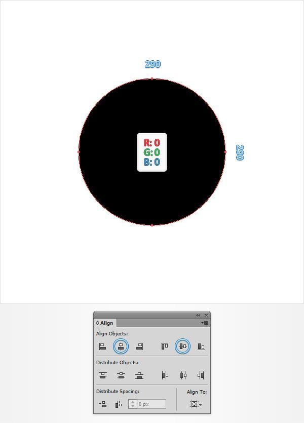 Step 2 Make sure that your black circle stays selected and focus on the Appearance panel. Select the existing fill, change the Blending Mode to Overlay and go to Effect > Path > Offset Path.