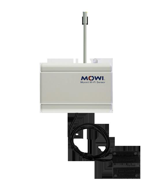 MOWI Wireless Open / Closed Sensor (Wi-Fi) Height: 1.270 in (32.258 mm) 2.100 in (53.340 mm) 3.020 in (76.