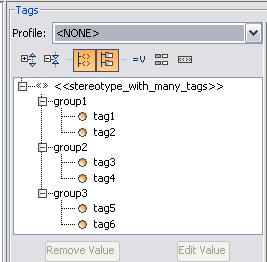 default values 1. Create tag definition (Property). 2.