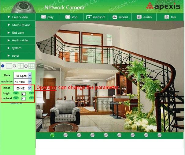 2.8 For Operator When login as Operator, you can enter the IP Camera for Operator.