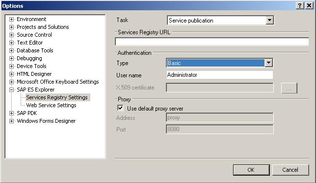Configuring ES Explorer Define the default connection