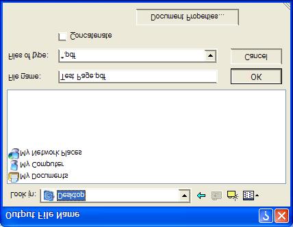 Usage The PDF Converter works like any standard Windows printer driver. The main difference is that instead of directly printing to a printer, it generates a 100% PDF compatible file.