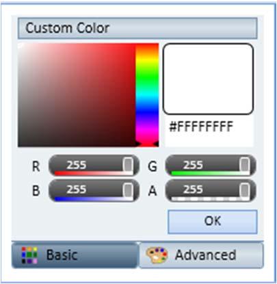 GreenFolders 3.8 User Guide Appendix iii. iv. Recent Colors: Click the color on the Recent Colors palette to select it. Note: This option is available only after you have selected colors previously.
