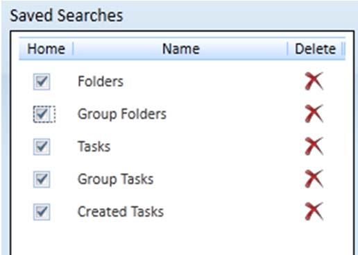 Folders, Tasks, Group Tasks, Created Tasks, Favorites, Notepad, and Inbox.