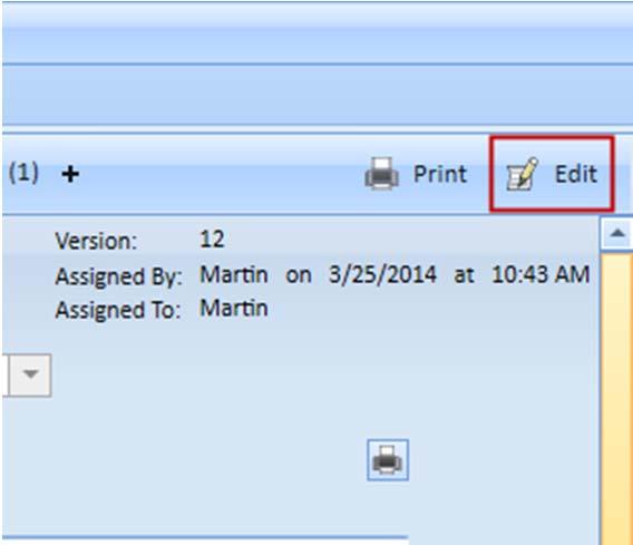 When a Folder has been assigned to you, the person assigning it has the option to include a message.