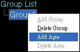option. The new add Group 1 will display under the Group List. iii.