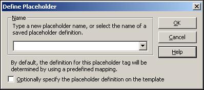 Specifies the ID of the placeholder definition to use with the placeholder when the page template is used as a secondary page.
