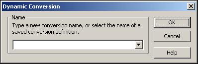 Custom Configuration Scripts Dialog Element Use this region template OK Cancel Help Description Select to open the menu of all region templates. Select to switch to the selected region template.