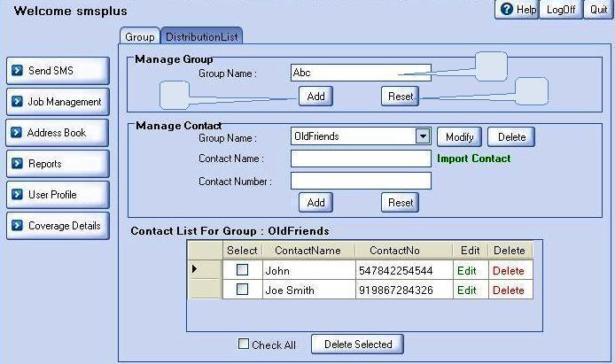 6.1.1 Add Group: This section explains the process for creating a group. Steps to add group: 2 1 3 4 1.