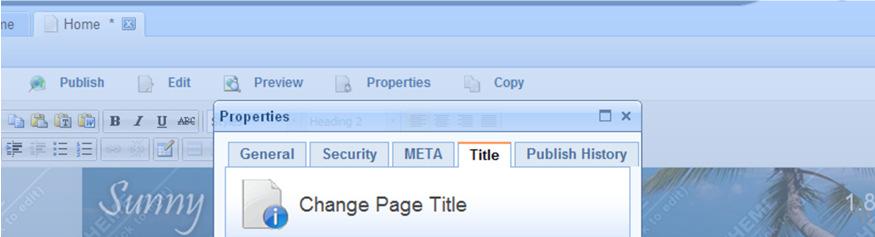 Creating Accurate Page Titles At the most basic level, a page title, also known as the title tag, tells both the user and the search engine what the topic of a particular page is about.