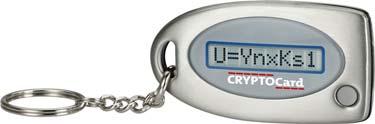 Overview The KT-1 Key Chain token generates a new, random one-time password each time the token is activated. Pressing the button located to the right and below the LCD display activates the token.