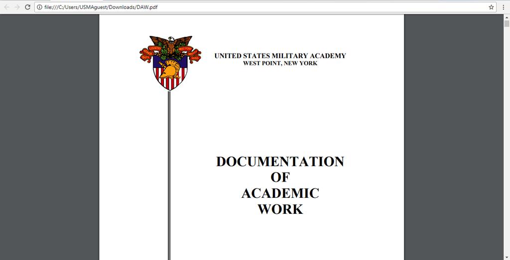 Appendix D on page 36 titled, How to Document Internet and Electronically Accessed Sources, is most appropriate for citing the Digital Collections since they are electronically