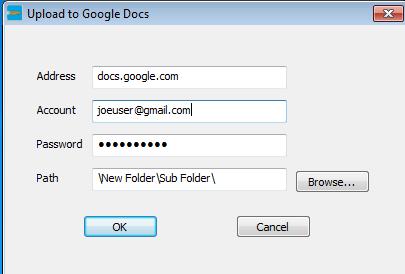 3.3.1.5 Configuring Google Docs Google provides a document hosting, management and editing service called Google Docs to every user that either uses Gmail or the premium Google Apps service.