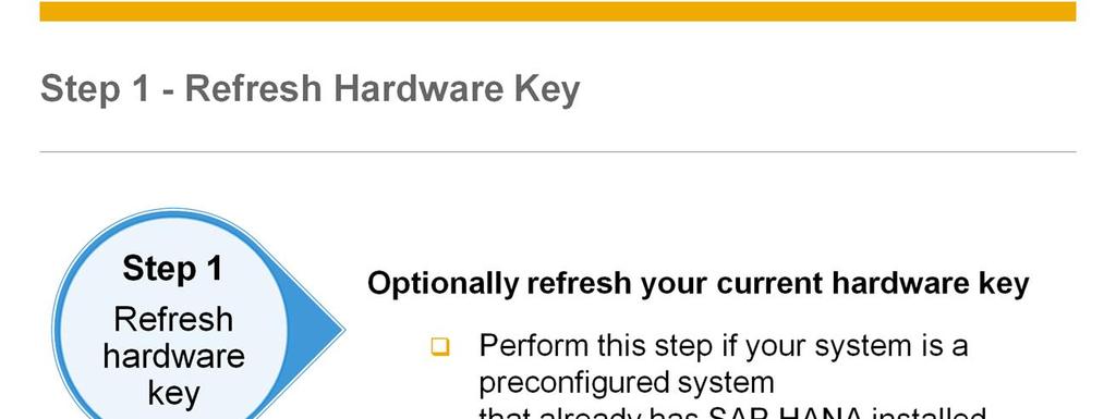 The first step is to refresh your current hardware key.