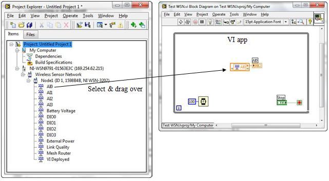 9 Technical Implementation In order to create a LabVIEW application, right- click on My Computer and select New» VI and