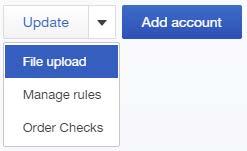8. After you have chosen your accounts and assigned them a type, click Connect to complete the account setup.