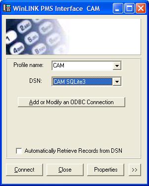 The name used does not affect the how the DSN operates. Use a name that easily identifies the DSN you have created (i.e. CAM SQLite).