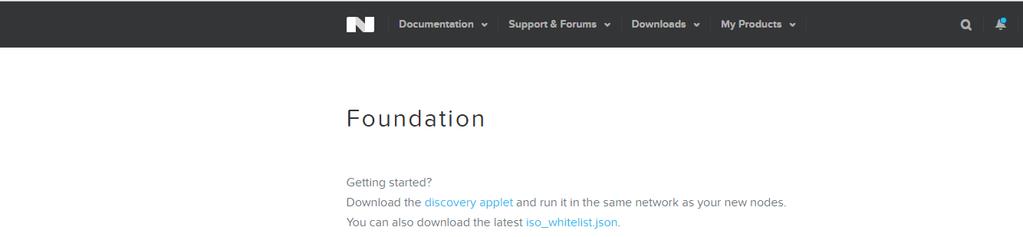 4. A file called FoundationApplet-offline.zip is downloaded locally to your system. 5. Save this download to a folder on your management workstation. 4.