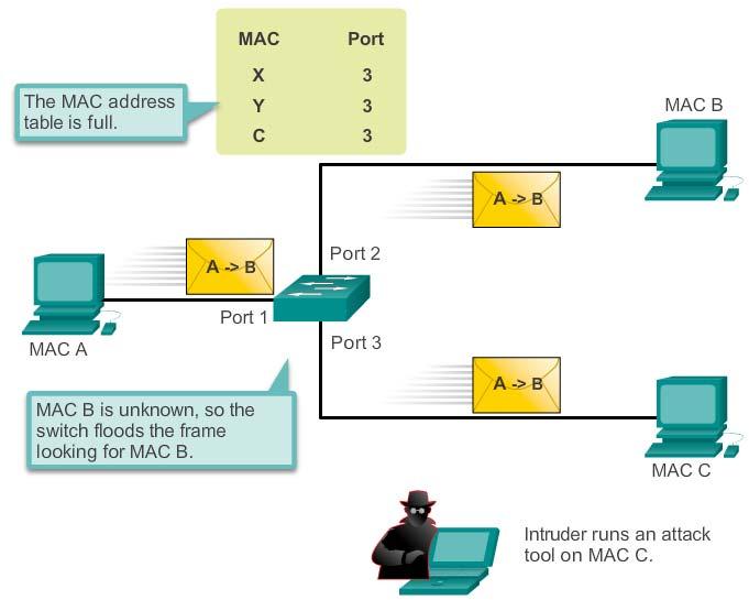 Security Concerns in LANs MAC Address