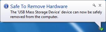 To open that document, double click it from the list. Removing your Flash Drive It s best not to just pull your flash drive out of your machine when you are done. That may damage the device.