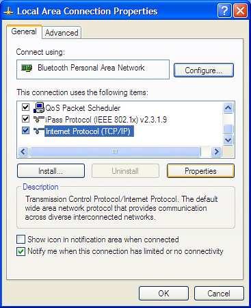 Under the Control Panel, find and open the Network Connections dialog box. 2.