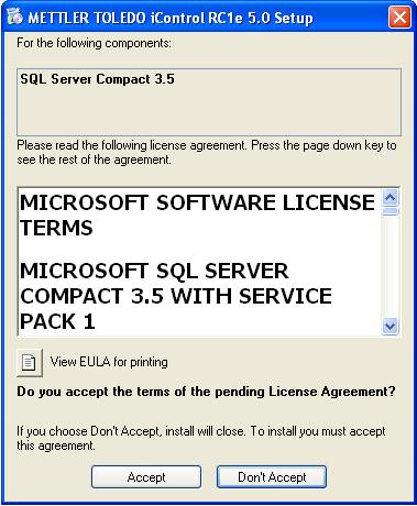 5 SP1 Note: This step only applies if the SQL Server Compact 3.