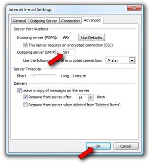 Enable SMTP Authentication Click the Outgoing Server tab, then check the box