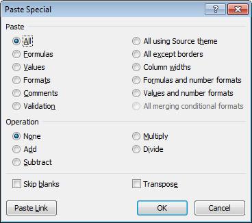 5 Paste Live Preview A new and extremely helpful feature in Excel 2010 is Paste Live Preview is available with the Paste command when you start a Copy operation.