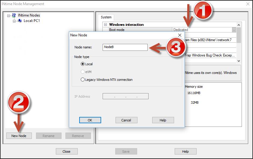 To do this, change the Boot mode setting in the right-hand panel to Dedicated. Click the Save button.
