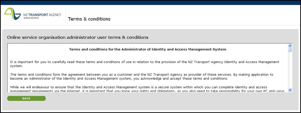 If the application chosen requires application-specific information to be provided for the NZTA approval process, the required fields will appear on the screen and will also need to be completed.