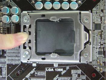 Hold the processor only by the edges and do not touch the bottom of the processor. Use the following procedure to install the CPU onto the motherboard. 1.