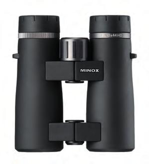 BL HD SERIES COMFORTABLE. LIGHTWEIGHT. HD. MINOX BL HD binoculars are characterized by their distinctive lightweight design and open bridge, enabling a comfortable one handed operation.