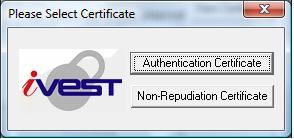 To view your Certificate, click View Certificate at the ivest Gate Admin. 2.
