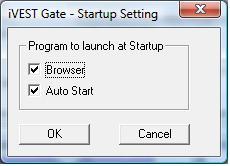 .. button for further start-up options Note: You need to login with Administrator rights in order to change settings. 3.