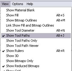 Editing Tool Paths in Torchmate CAD Your tool path will be generated; it should look just like your part, with the addition of the lead-ins and lead-outs that the plasma cutter will use in cutting.