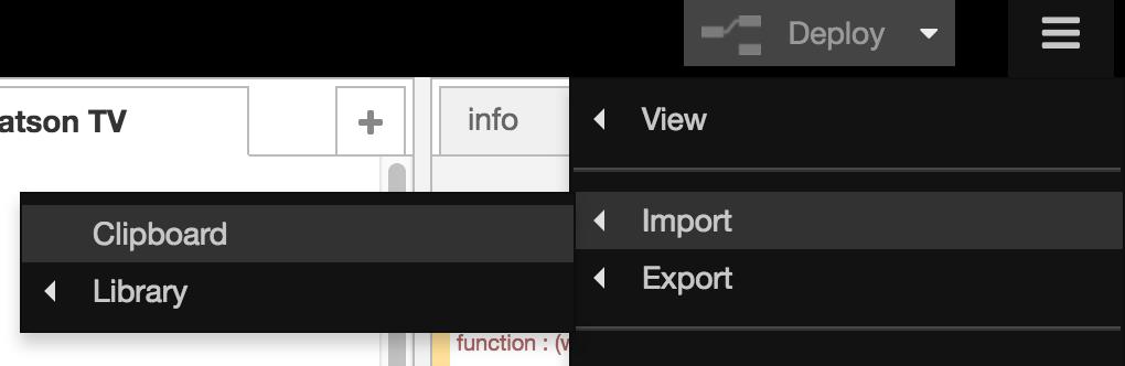 5. Paste in your flow and click Import.