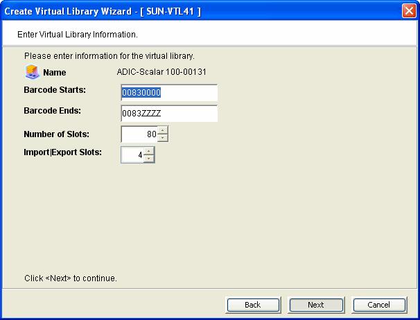 Auto Replication replicates data to another VTL server whenever a virtual tape is moved to an IE slot from a virtual library (such as from a backup application or other utility).
