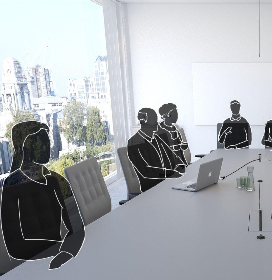 42 The video system camera can be controlled at all times during a video meeting.
