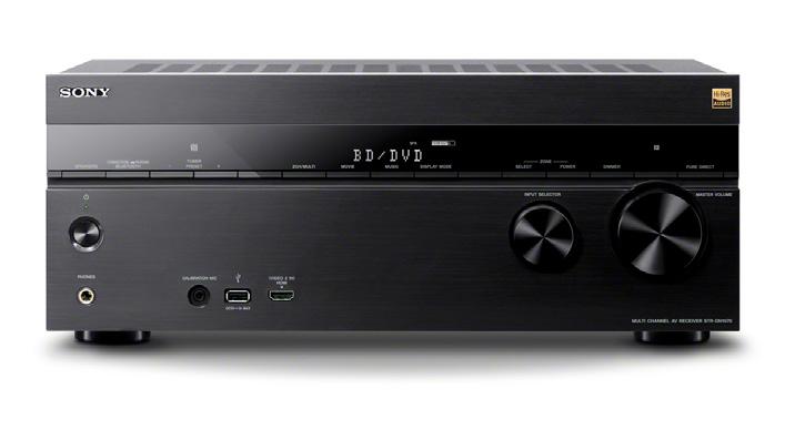 STR-DN1070 7.2 ch. Hi-RES Wi-Fi Network AV Receiver Take your home entertainment up a level with the STRDN1070.