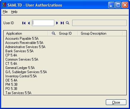 Set Up Security Groups and Assign User Authorizations 3. Enter a unique group ID and a description. The group ID can be up to eight characters (letters from A to Z and digits from 0 to 9). 4.