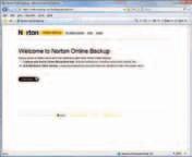 1 Select Norton Internet Security 2009 from the main VIP Protection Suite menu. (Fig. 6) Fig. 4 2 Before proceeding, you will need to set up an account with Norton Online Backup.