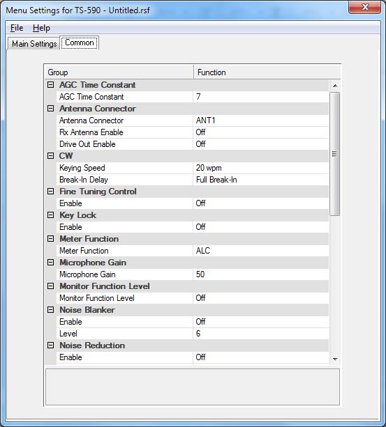 Radio Option Setting Screens Main Settings Use these screens to customize other set menu features of the radio.