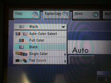NOTE: Graduate Teaching Assistants (TAs) are NOT allowed to make color copies.