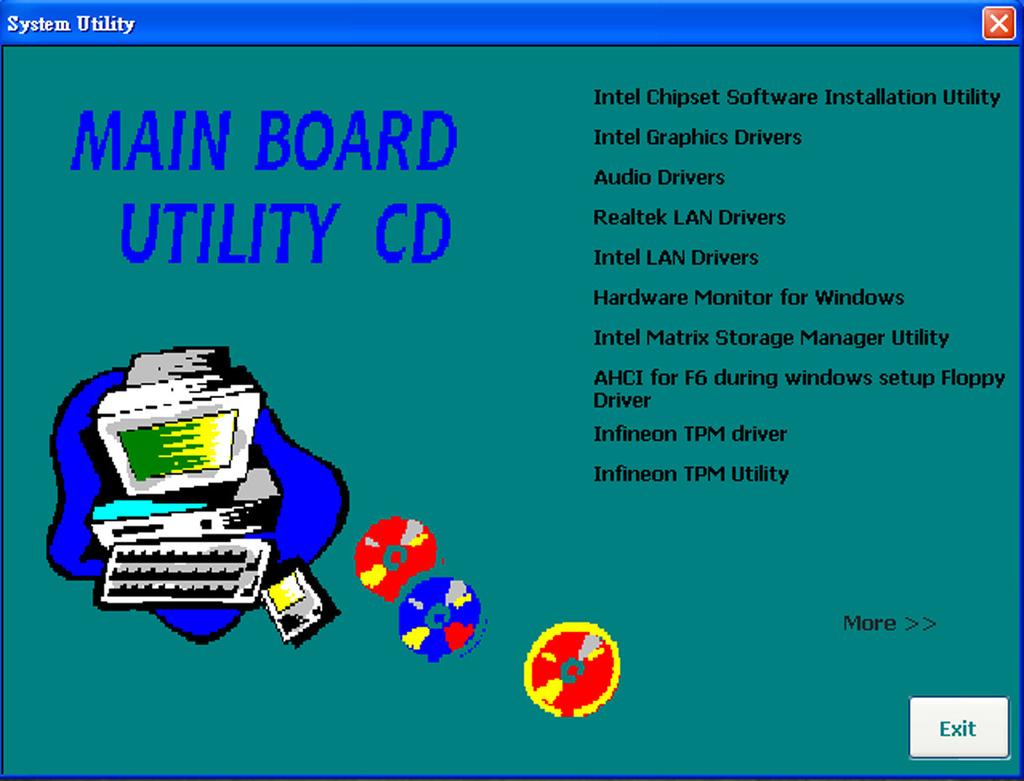 4 Supported Software Chapter 4 - Supported Software The CD that came with the system board contains drivers, utilities and software applications required to enhance the performance of the system