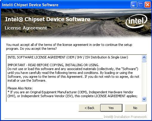Intel Chipset Software Installation Utility Supported Software 4 The Intel Chipset Software Installation Utility is used for updating Windows INF files so that the Intel chipset can be recognized and