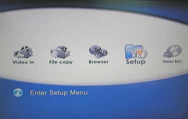 Selecting Browser Select Browser button on the guide menu page to browse movie, photo, and music files stored either in a HDD, USB, card