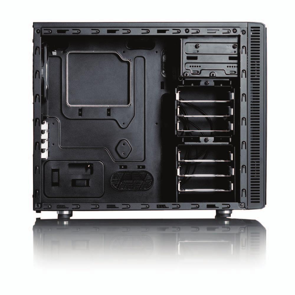 The Define Mini is the smallest chassis in the Define series of cases bringing you high performance in a compact format., Micro, Mini, E- and XL- M/B compatibility - 5.5 bays 8-3.