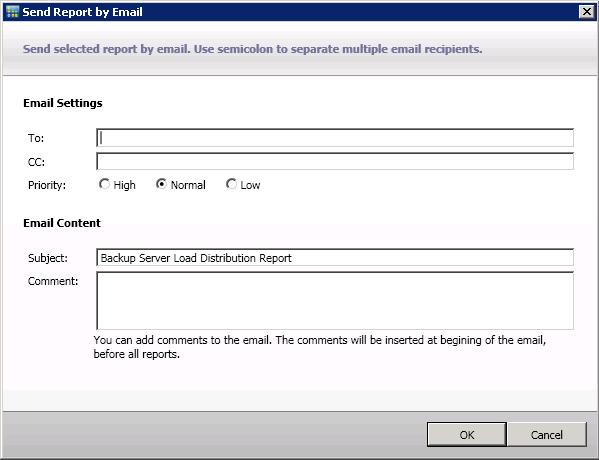 Send a Report by Email Send a Report by Email All reports let you export collected data for the corresponding report.